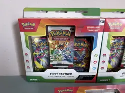 Pokemon TCG: First Partner Illustration Collection Series 1 x3 (New & Sealed✅) - Image 2