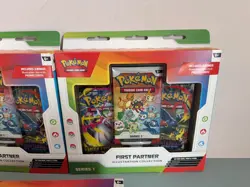 Pokemon TCG: First Partner Illustration Collection Series 1 x3 (New & Sealed✅) - Image 3