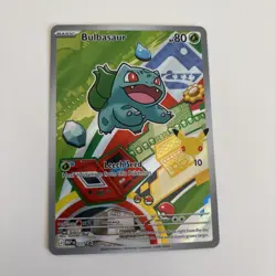 Pokemon Bulbasaur MEP 037 First Partner Illustration Rare Promo 30th Anniversary - Image 1