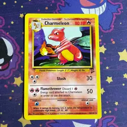 Charmeleon 35/130 Uncommon Non-Holo Base 2 Set Pokemon Card LP - Image 1