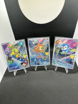 Pokemon 2026 First Partner Illustration Collection Series 1 Promos Set 40-42 - Image 1