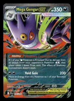 Pokemon Mega Gengar ex #056/094 tcg Near Mint or Better - Image 1