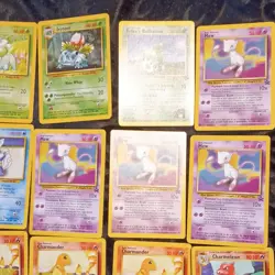 Pokemon TCG Base Set Promo 25 Cards Wizards of the Coast Pikachu Mew Charmander - Image 2