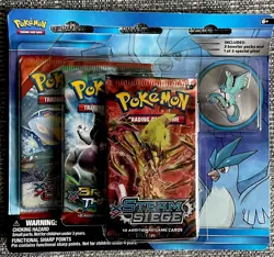 Pokemon TCG: XY- Steam Seige Articuno Pin Blister pack Manufactured 2016 - Image 1