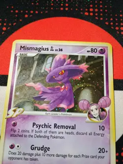 Mismagiua GL 10/111 Rising Rivals Pokemon TCG Card -M1 - Image 2