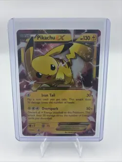 Pikachu EX XY84 XY Holo Black Star Promo Pokemon - Image 1