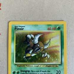 No Symbol Error Pinsir Holo Rare Jungle Set Pokemon Card - 9/64 WOTC - NM / LP - Image 2