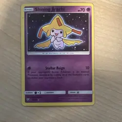 Pokemon Shining Jirachi Shining Legends Shiny Holo Rare 42/73 Holo Card - Image 1