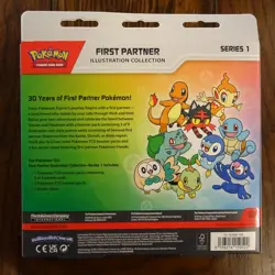 First Partner Illustration Collection - Pokemon Series 1 2026 BNIB - Image 2