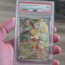 Pokemon Eevee 173 Sv: Scarlet & Violet Promo Cards Holo Promo PSA 9 English - Image 1