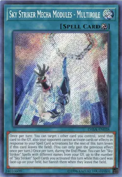 Sky Striker Mecha Modules - Multirole Secret Rare DASA-EN038 NM - Image 1