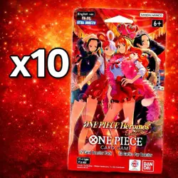 10x One Piece Heroines Edition Sleeved Booster Pack (EB-03) - Image 1