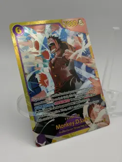 • Monkey.D.Luffy • EB02-061 SEC Premium Booster Holo Foil One Piece NM ENGLISH - Image 2