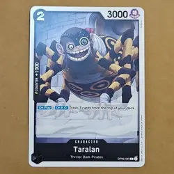 One Piece Taralan (OP06-089/239) OP06 Wings of the Captain NM TCG CCG - Image 1
