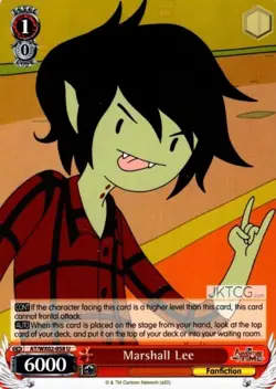 Marshall Lee - AT/WX02-058 - U Near Mint Weiss Schwarz Adventure Time - Image 1