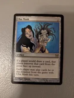 Uba Mask Champions of Kamigawa MTG Magic the Gathering Card - Image 1
