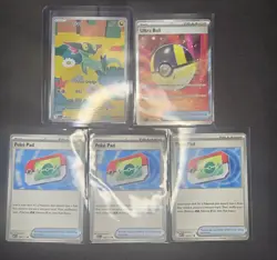 Pokemon Ascended Heroes 5 Card Lot🔥 Dreepy, Ultra Ball, Poke Pad 198/217 x 3 - Image 1