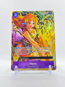 Nami Parallel Alt Art English PRB02-012 The Best Vol. 2 One Piece Card - Image 1