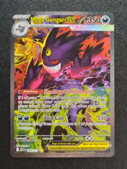 Mega Gengar EX 284/217 SIR Pokemon TCG Card SPECIAL ILLISTRATION Rare - Image 3