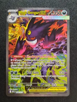 Mega Gengar EX 284/217 SIR Pokemon TCG Card SPECIAL ILLISTRATION Rare - Image 4