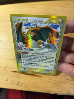 Pokemon TCG Charizard Delta Species EX Crystal Guardians Reverse Holo Card 4/100 - Image 4
