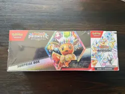 Pokemon Prismatic Evolutions Surprise Box Booster 2-Pack Eevee Trading Cards - Image 1