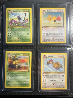 Pokemon Game 1999 Jungle 1st Edition (Cards 33-64) Non Holo Set LP/ Several NM - Image 1