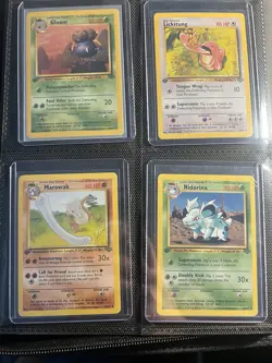 Pokemon Game 1999 Jungle 1st Edition (Cards 33-64) Non Holo Set LP/ Several NM - Image 2