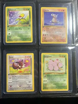 Pokemon Game 1999 Jungle 1st Edition (Cards 33-64) Non Holo Set LP/ Several NM - Image 5