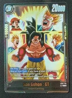 Bandai Dragon Ball Super Card Game Son Gohan : GT FB09-105 Alt Art - Image 1