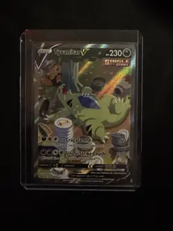 Pokemon TCG Tyranitar v Alternative Art Battle Styles Card 155/163 - Image 1