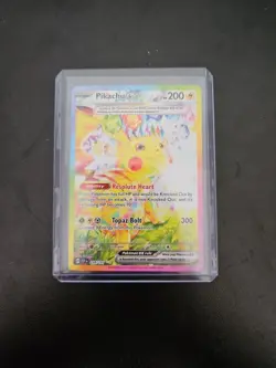 Pokemon Pikachu TCG EX Card 238/191 Surging Sparks SIR, Mint Condition - Image 1