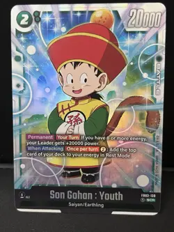Dragon Ball Super Son Gohan : Youth FB03-139 Holo SCR English Card - Image 3