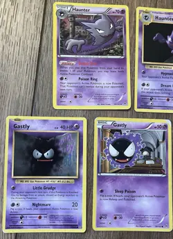 Pokemon TCG Haunter & Gastly Card Lot (5 Cards) - Image 4