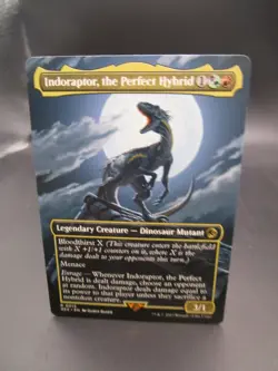 MTG Jurassic World Collection Indoraptor, the perfect hybrid -Legendsonmain - Image 1
