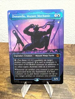 Donatello, Mutant Mechanic (Borderless) Teenage Mutant Ninja Turtles Foil - Image 1
