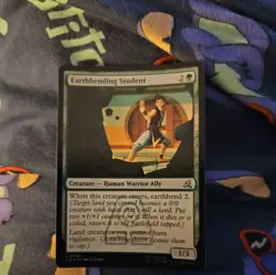 MTG Earthbending student Uncommon FOIL - Image 1