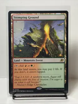 Stomping Ground (Non-foil) Edge of Eternities 0258 Rare MTG - Image 1