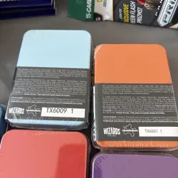 NEW Magic The Gathering TEENAGE MUTANT NINJA TURTLES TMNT Tins SET MTG Lot Of 5 - Image 5