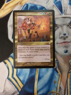 Coalition Victory MTG Invasion Rare Sorcery Moderately Played x1 - Image 1