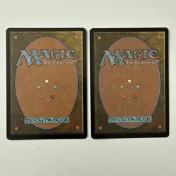 2x Signed Lightning Angel 1 Foil MTG Apocalypse LP/NM FREE SHIPPING - Image 2