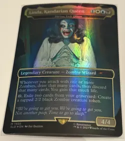 🌟 Linda, Kandarian Queen - Varina, Lich Queen Secret Lair FOIL Evil Dead 🌟 - Image 1