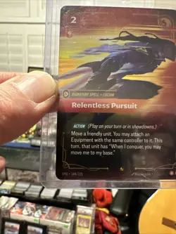 Relentless Pursuit [SFD - 184/221] - NM [Foil] TCG Riftbound - Image 2