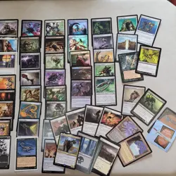 Whole COMMANDER Magic Deck - Heaven to Earth Games = WHITE & BLACK Poison Infect - Image 2