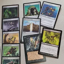 Whole COMMANDER Magic Deck - Heaven to Earth Games = WHITE & BLACK Poison Infect - Image 4