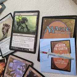 Whole COMMANDER Magic Deck - Heaven to Earth Games = WHITE & BLACK Poison Infect - Image 5