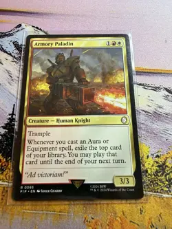 Armory Paladin Fallout MTG - Image 1