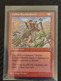MTG Goblin Bombardment Tempest Magic The Gathering - Image 1