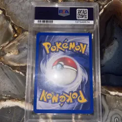 Pokemon Rocket's Mewtwo Holo Rare Gym Challenge 14/132 2000 PSA 8 - Image 2