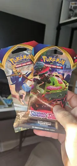 Pokemon TCG Sword & Shield (1) pack. multiple available. Sleeved booster sealed - Image 1